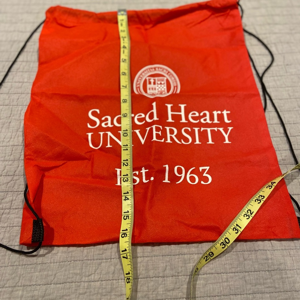 Source Unknown Red Drawstring Backpack - image 4